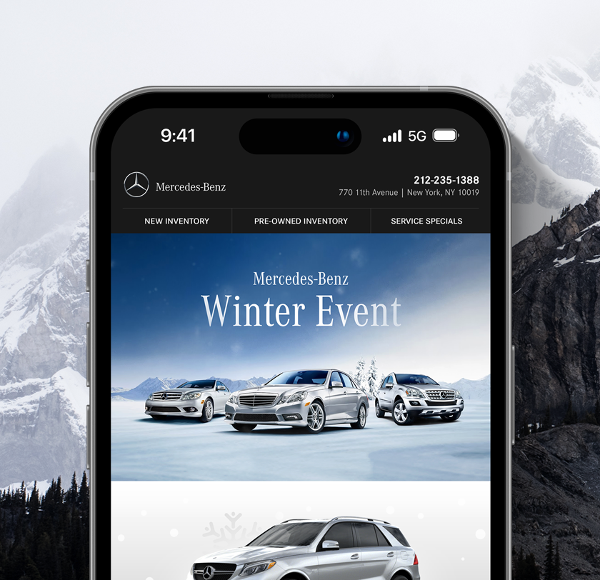 Mercedez-Benz Winter Event